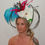 Thumbnail: Hot pink and blue Fascinator