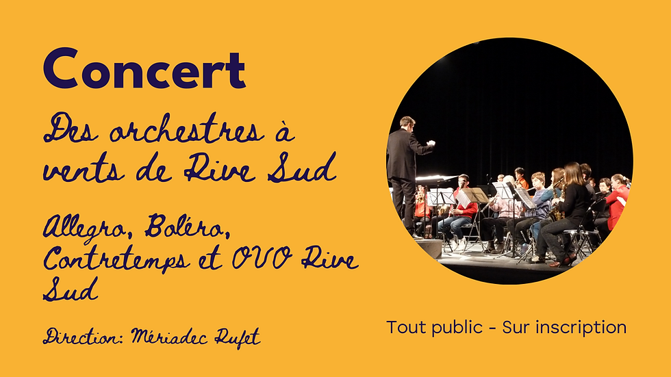 Orchestres à vents de Musique sur la Rive Sud