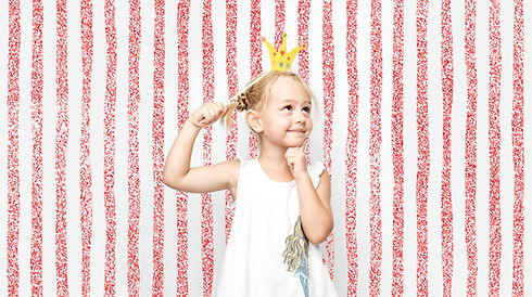 Girl Posing in Photo Booth