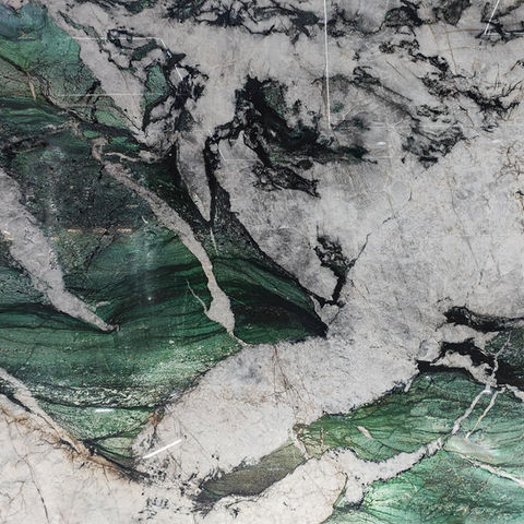 emerald green marble