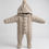 Thumbnail: Kleo Kids Knitted Beige All In One- Aston