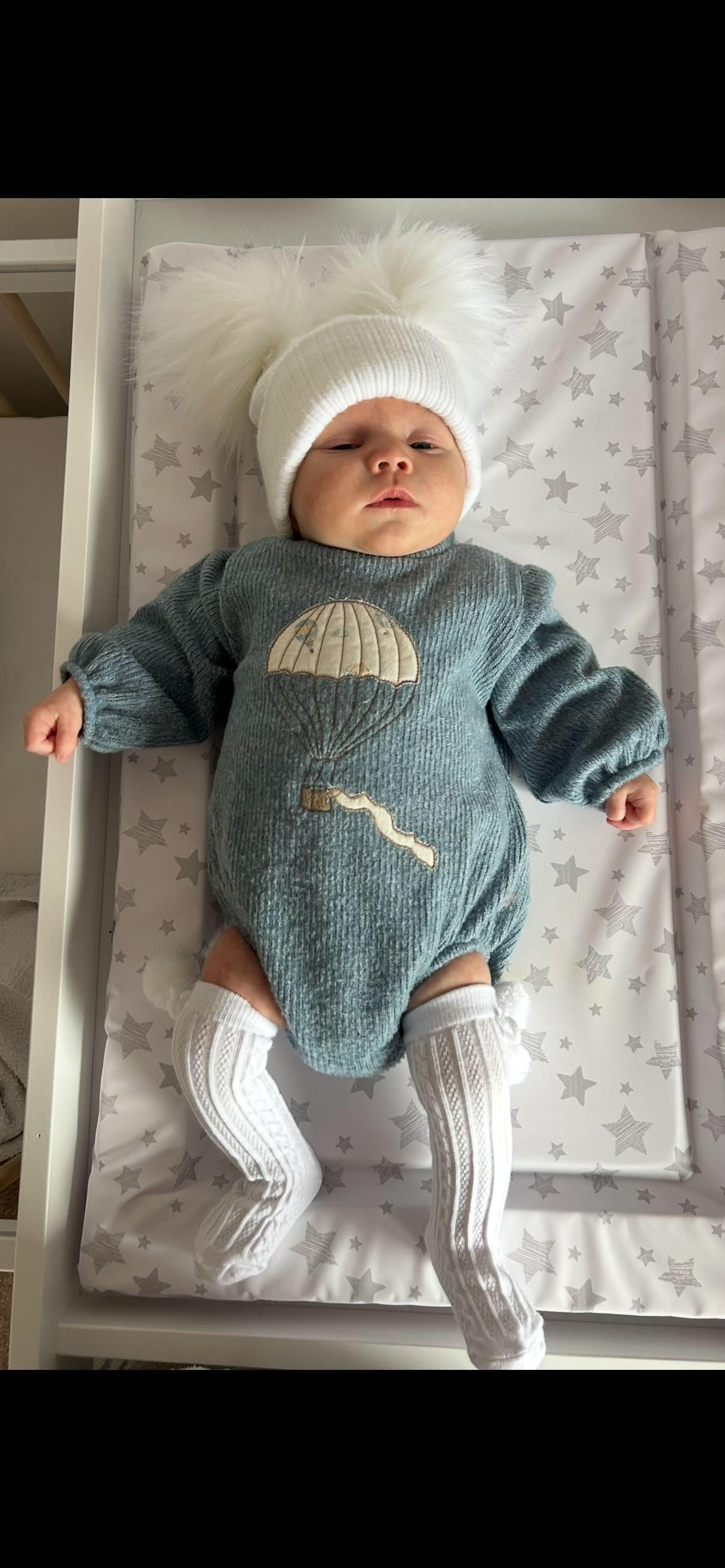 Calamaro Hot Air Balloon Romper- Enzo