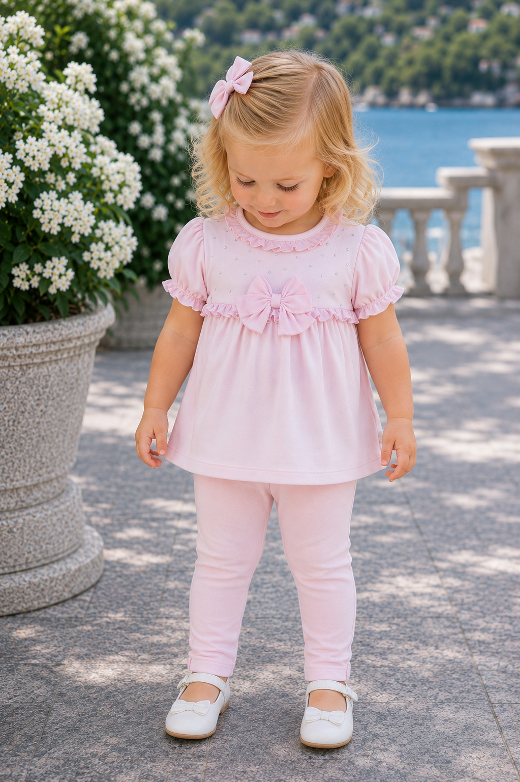 Kleo Kids Pink Legging Set- Fallyn