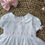 Thumbnail: Deolinda LollipopWhite Bow Smocked Dress- Annabella