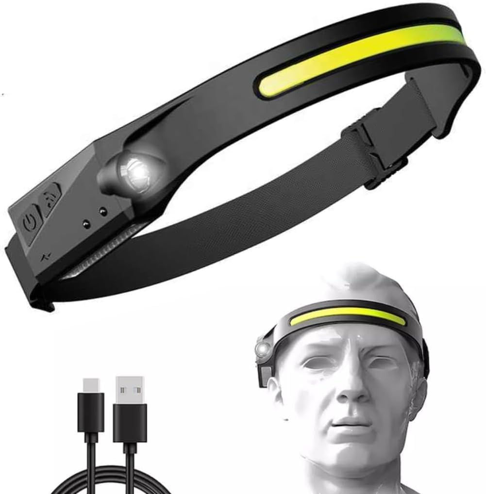 LANTERNA REC CABECA SENSOR LED