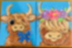 Paint & Scoops Mom & Me Cows at Wonderland Cookie Dough & Ice Cream