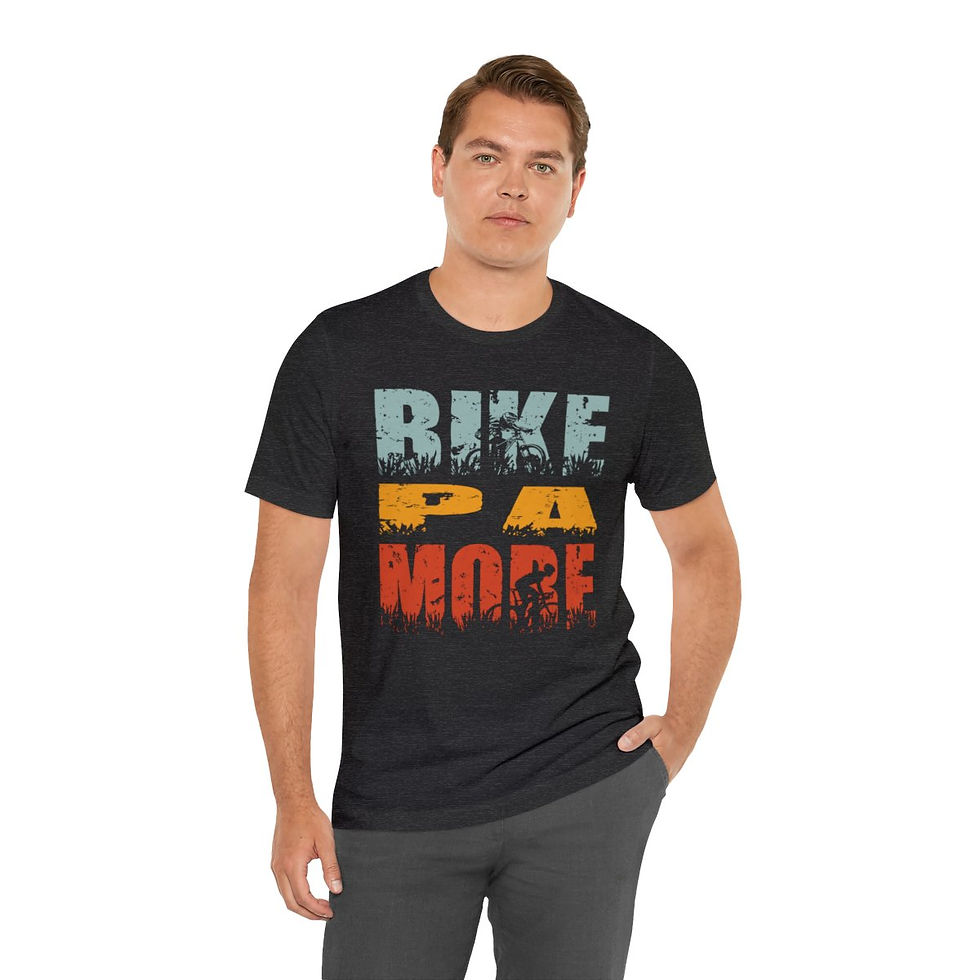 Thumbnail: BIKE PA MORE MTB Road Short Sleeve Tee