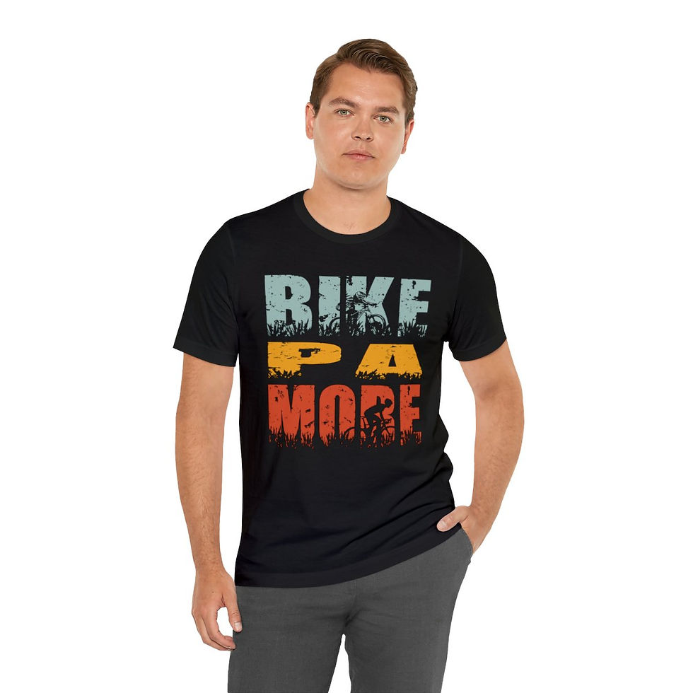 Thumbnail: BIKE PA MORE MTB Road Short Sleeve Tee