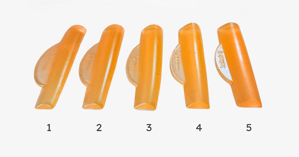 Thumbnail: Cheese Silicone Lash Lift Rod Set (Sizes 1-5)