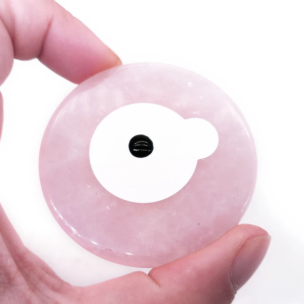 Pink Jade Stone | Glue Holder 