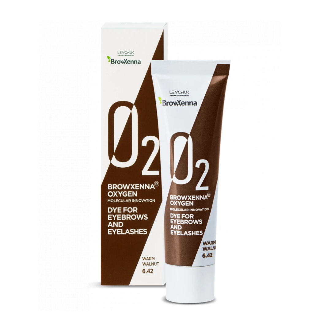 Oxygen O₂ - Dye for Brows and Lashes - Warm Walnut
