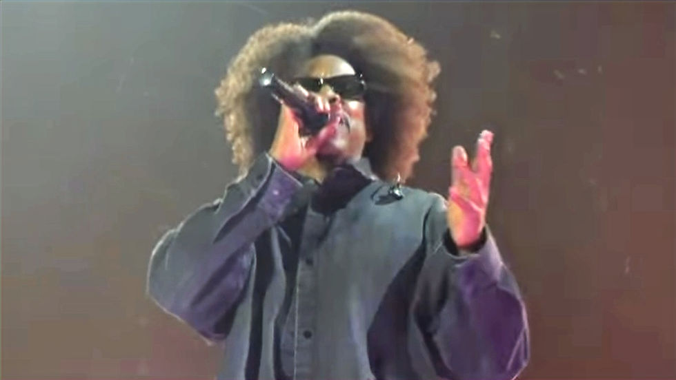 Jay-Z addressed many industry foes, including Damon Dash, Jaguar Wright, and Nicki Minaj, at the 'Roots Picnic' music festival.