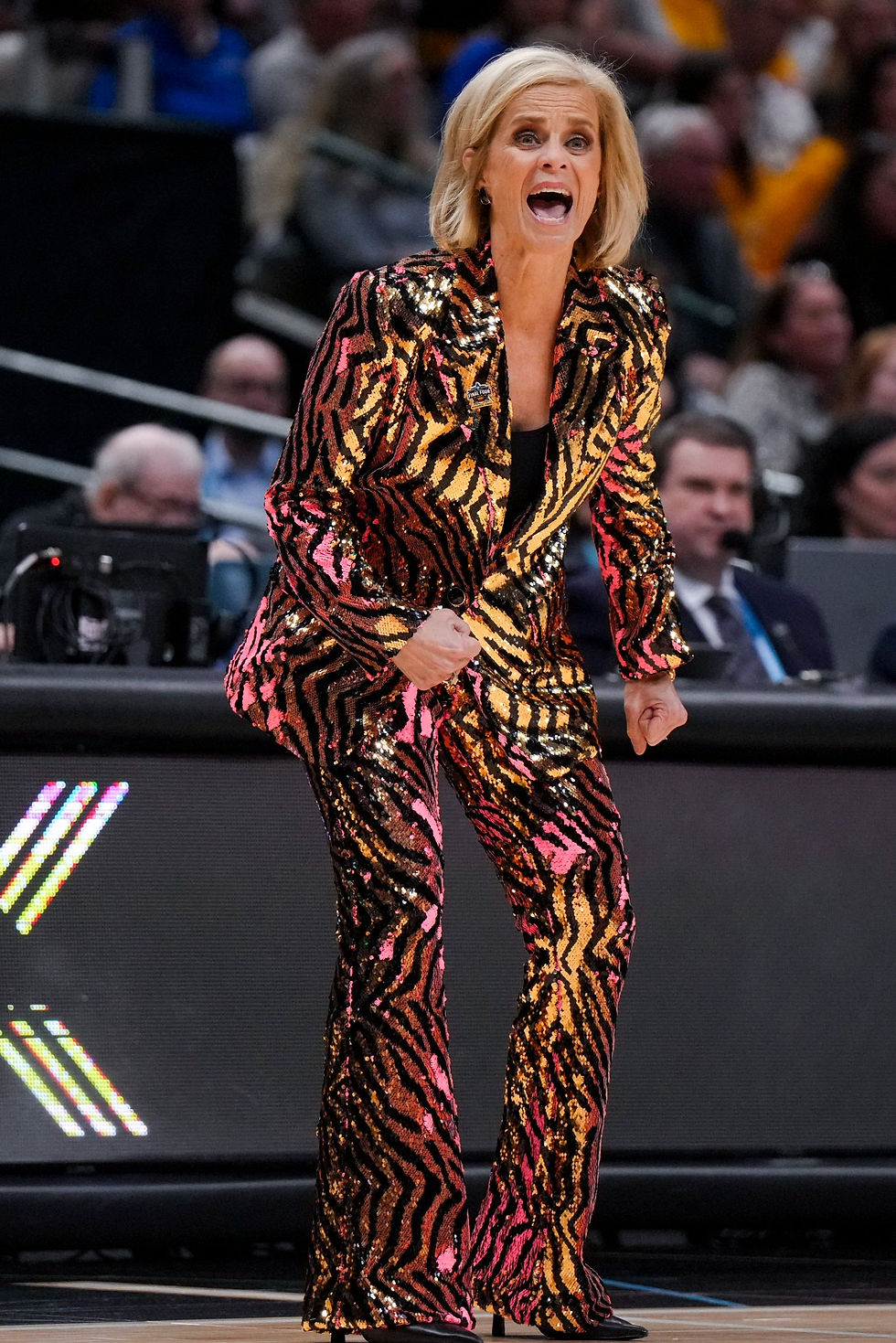 LSU Stole the Championship from Iowa Coach Kim Mulkey Has the Third