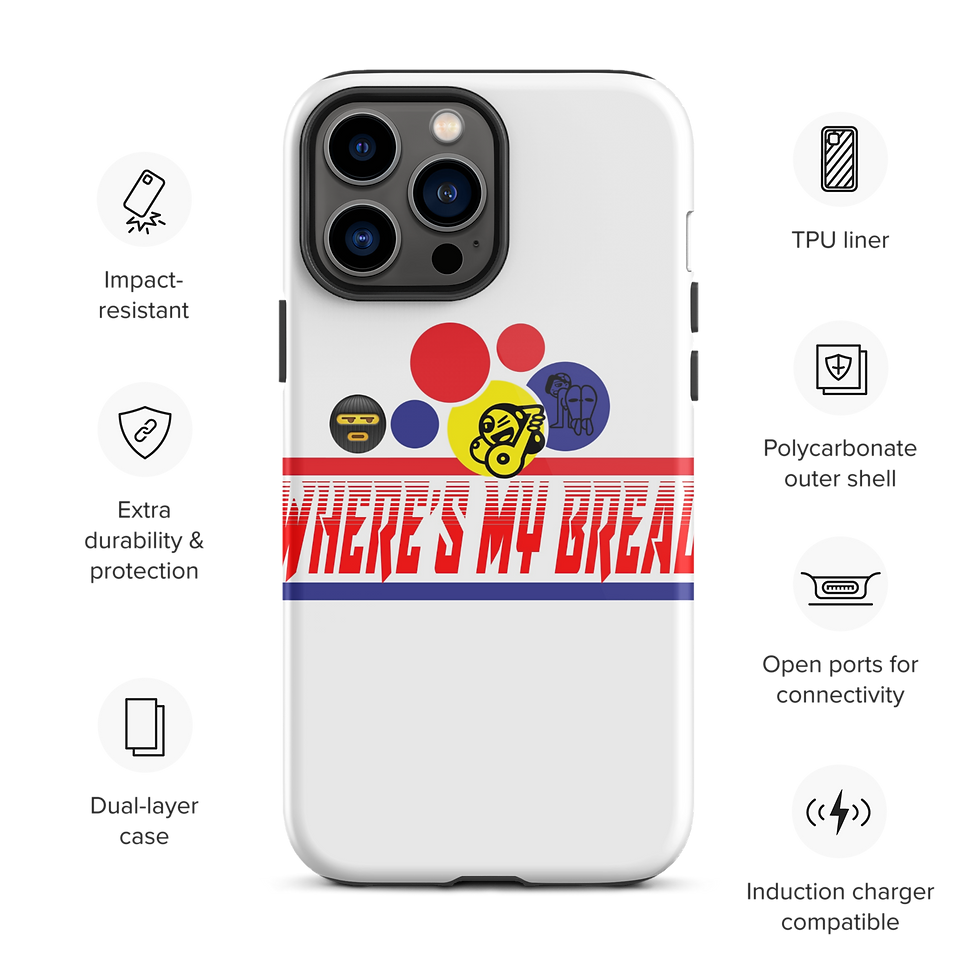 Thumbnail: Product: Official C-God4life "Where's My Bread" 4lifeshock iphone case