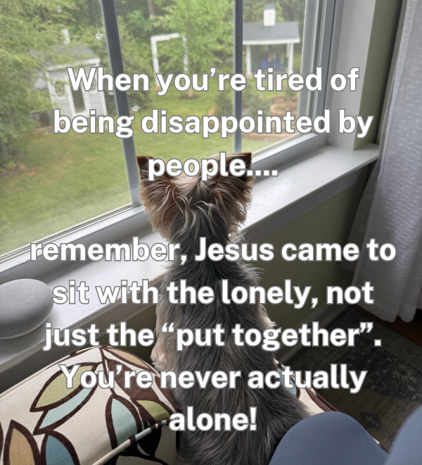 Jesus Came to Heal Our Aloneness