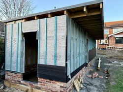 garden room cladding