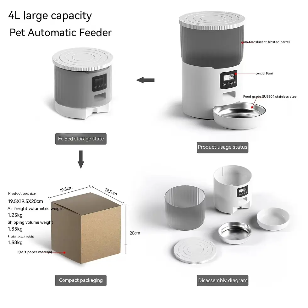 Miniatura: Cat Smart Dog Automatic Pet Feeder