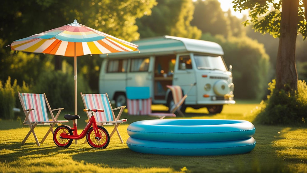 Gadgets kinderen camping