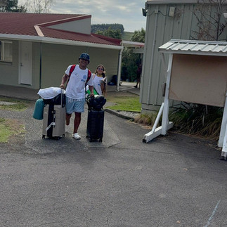 Last photo before the students started camp. 