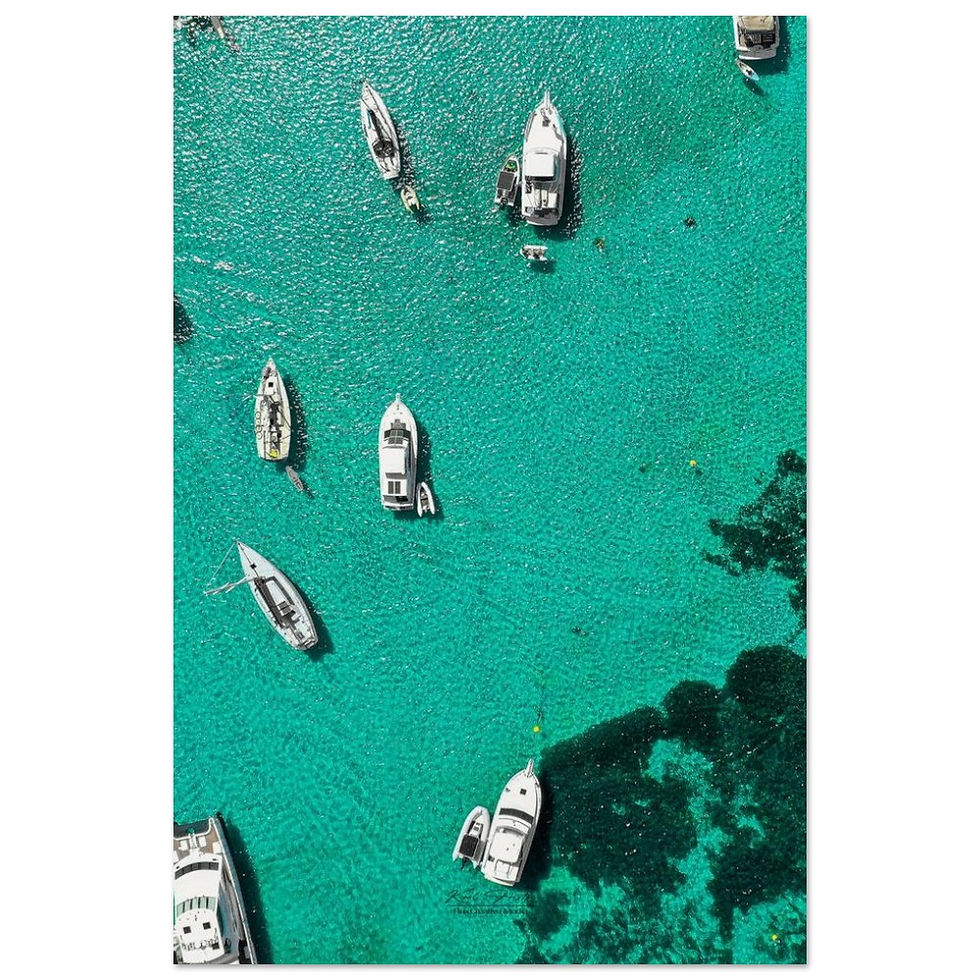 Thumbnail: Rottnest Boats - Museum-Quality Paper - Unframed