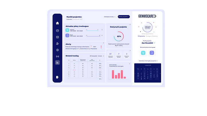 Administration panel mockup 3
