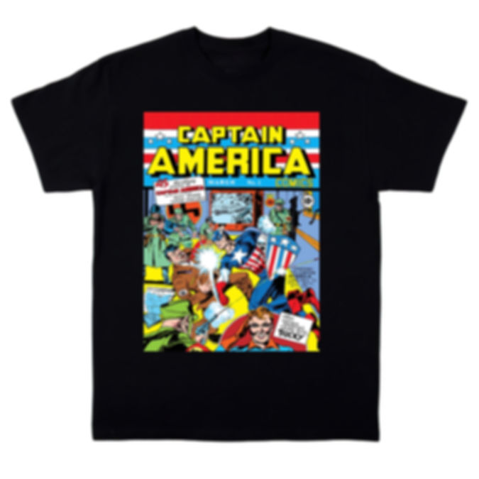 Captain America #1 Comic T-Shirt