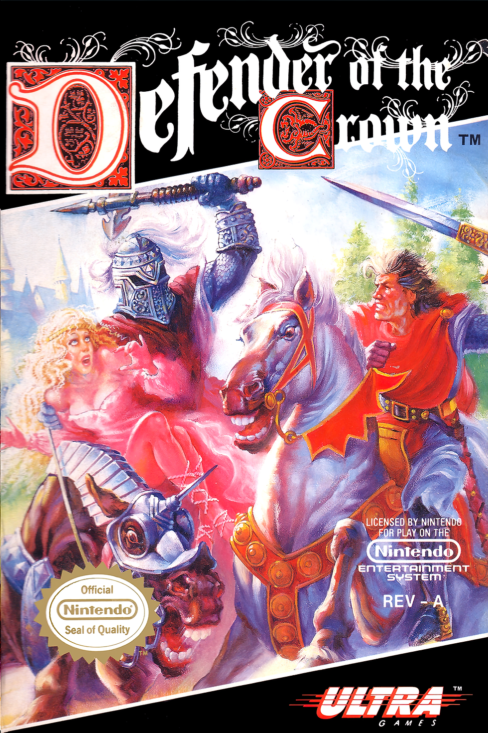 Thumbnail: Defender of the Crown NES Box Cover Poster