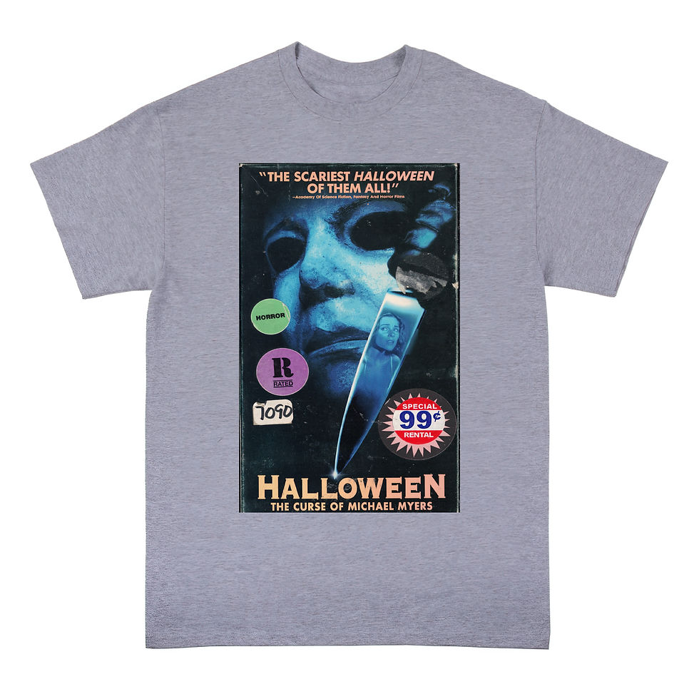 Thumbnail: Halloween Curse of Michael Myers VHS Tape Cover T-Shirt