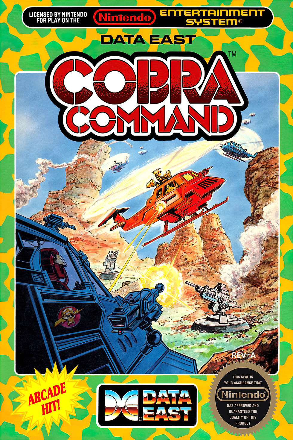 Thumbnail: Cobra Command NES Box Cover Poster