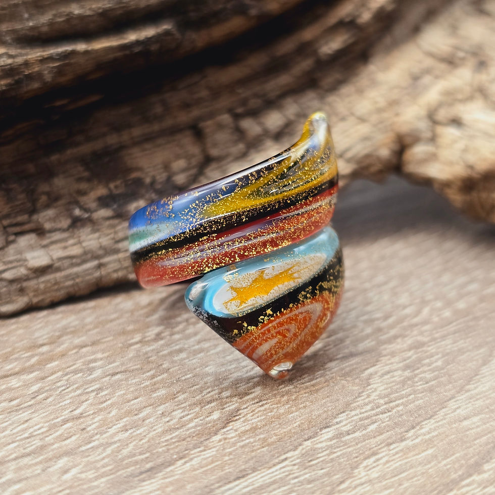 Miniaturbild: Murano Glasring R 361