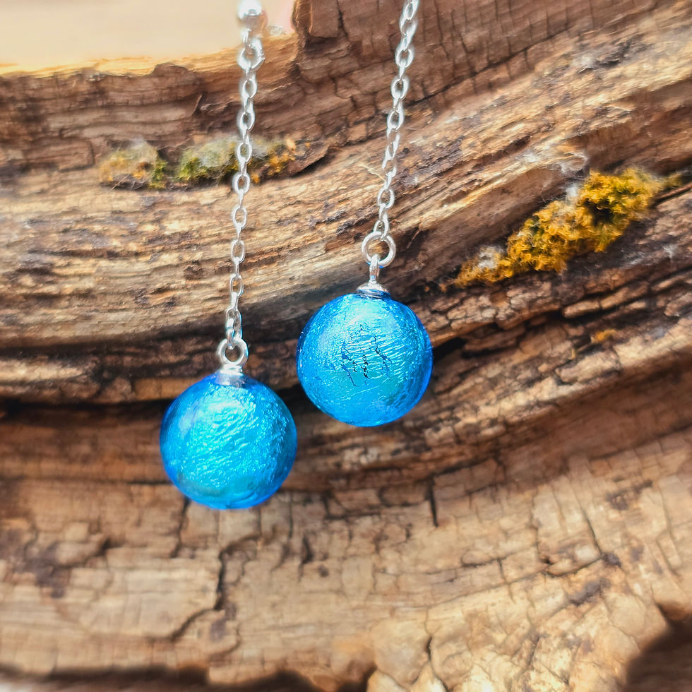 Muranoglas Ohrringe O 075