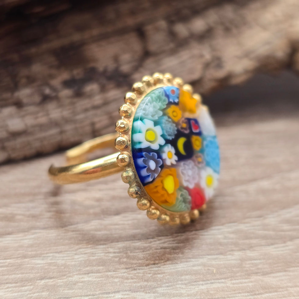 Miniaturbild: Murano Glasring R 586