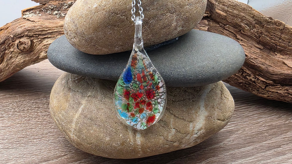 Murano Anhänger Kette