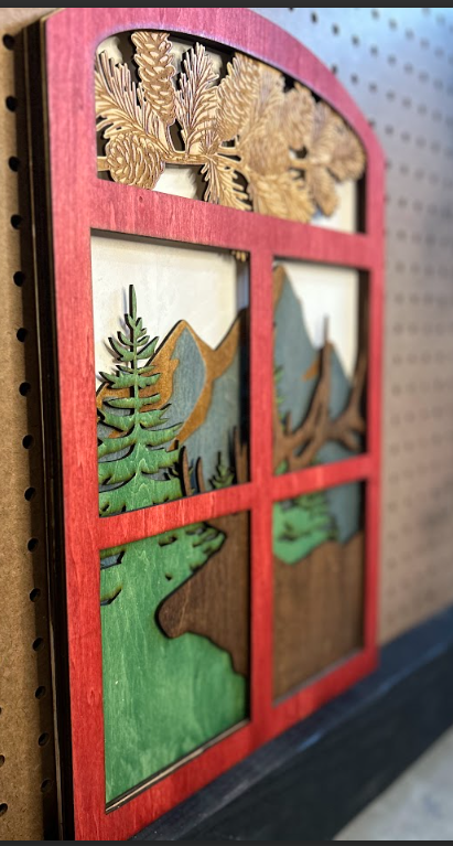 Thumbnail: Elk in Window