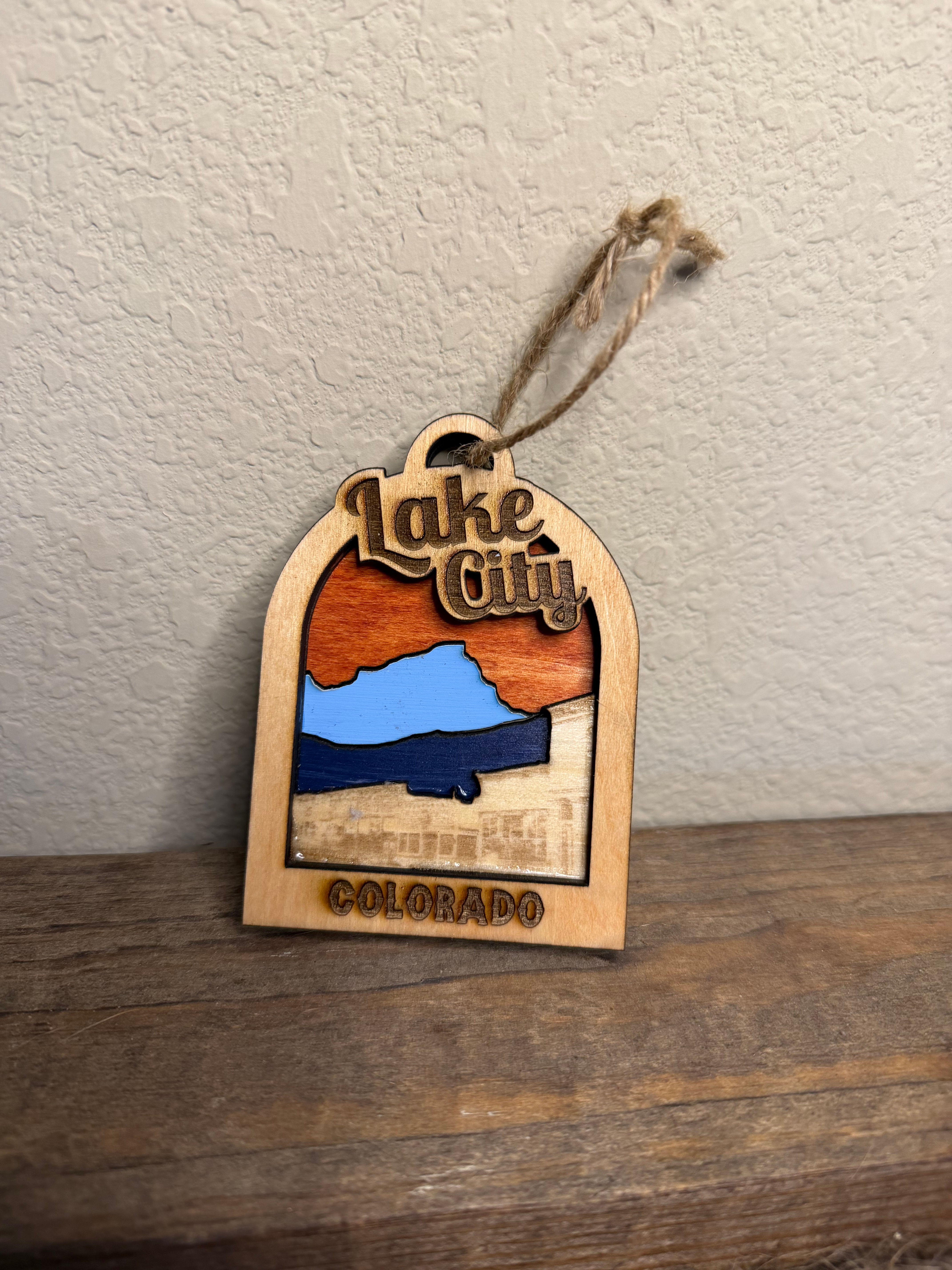 Lake City Sunrise Magnet