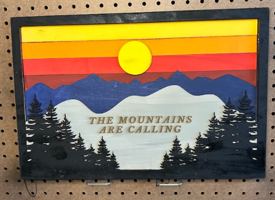 Sunset Mountains are Calling