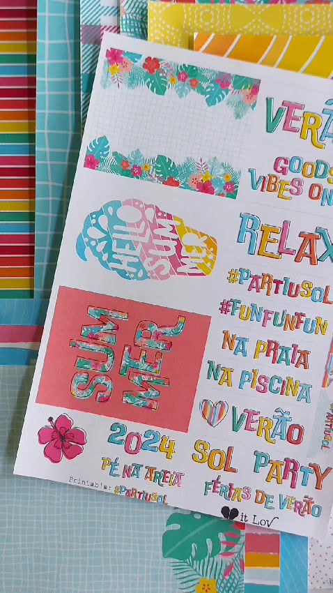 Miniatura: Printable Coleção #PARTIUSOL
