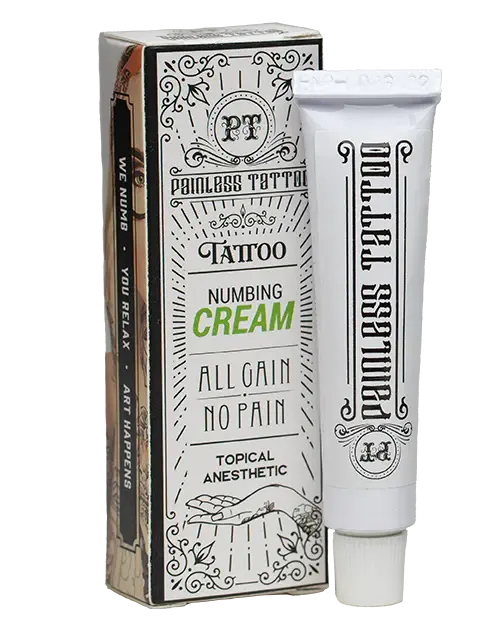 PAINLESS TATTOO NUMBING CREAM