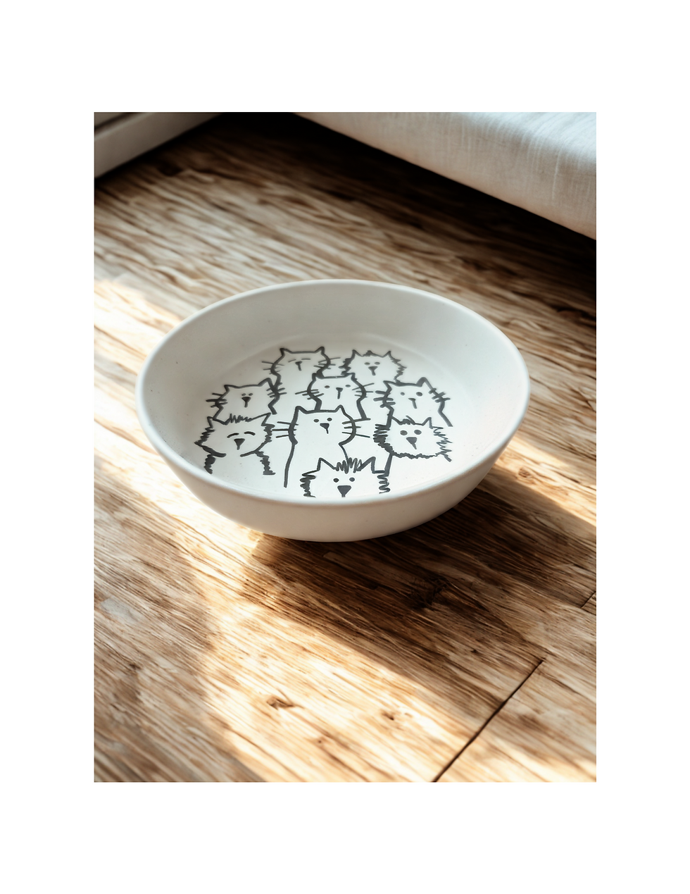 Thumbnail: ORE PET  Cat Food & Water Bowl