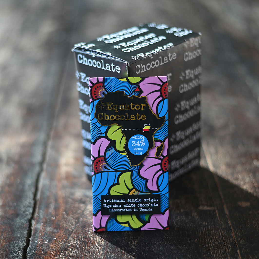 Wholesale Premium White Chocolate bars 80g - 34% Cocoa - Min. box of 12