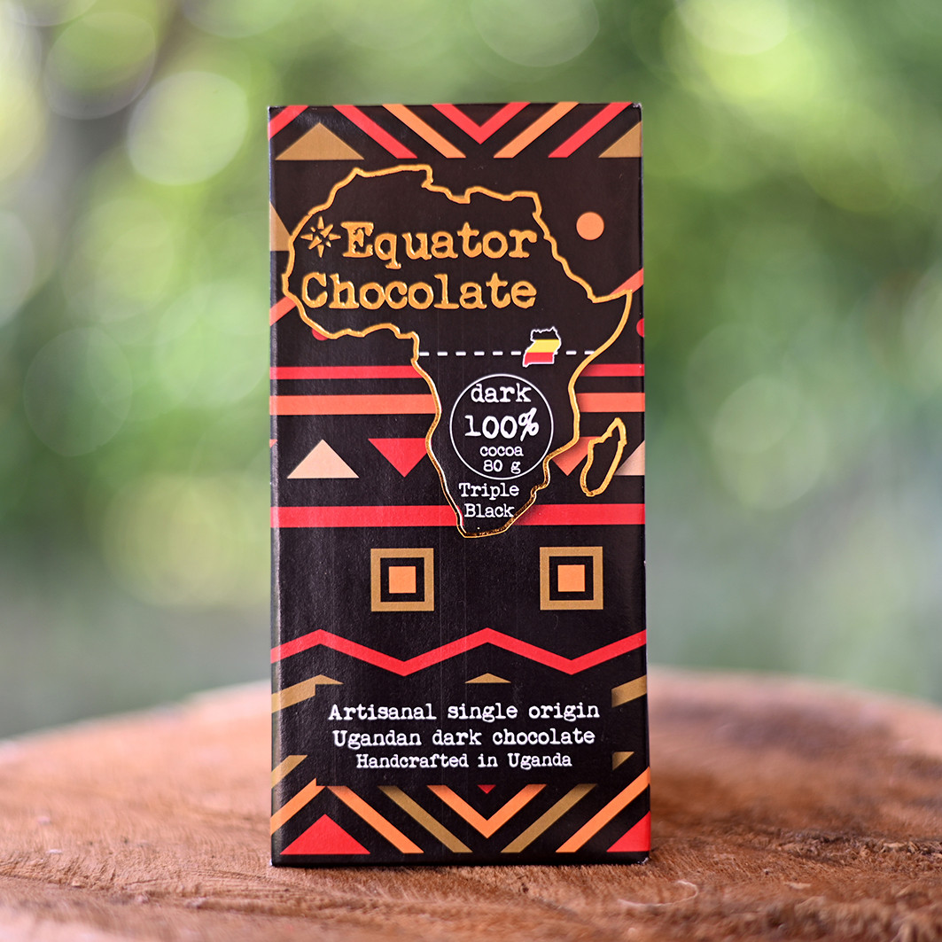 80g Premium Dark Chocolate bar - 100% Cocoa