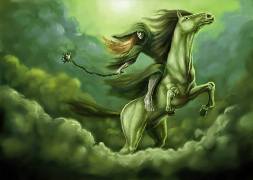 Behold a Pale GREEN Horse