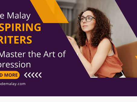 Jade Malay Inspiring Writers to Master the Art of Expression