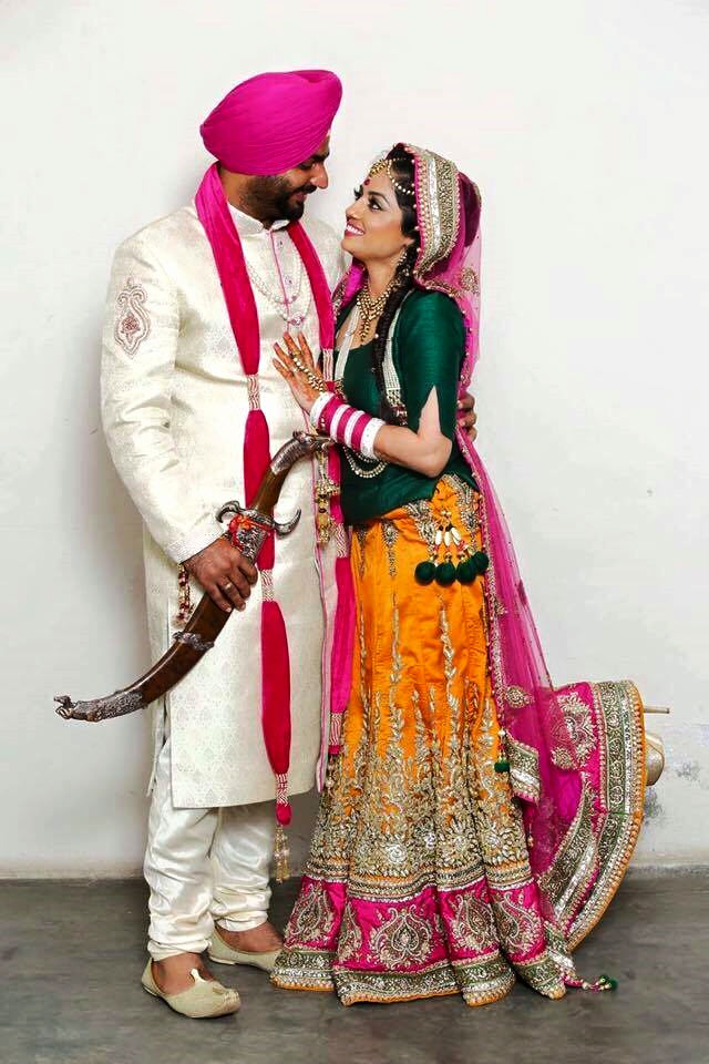 The Punjabi Bride & Groom