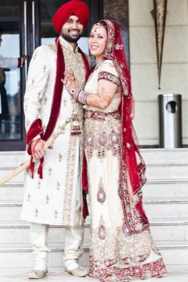 The Punjabi Bride & Groom! Photo Credit: JLee Imagery