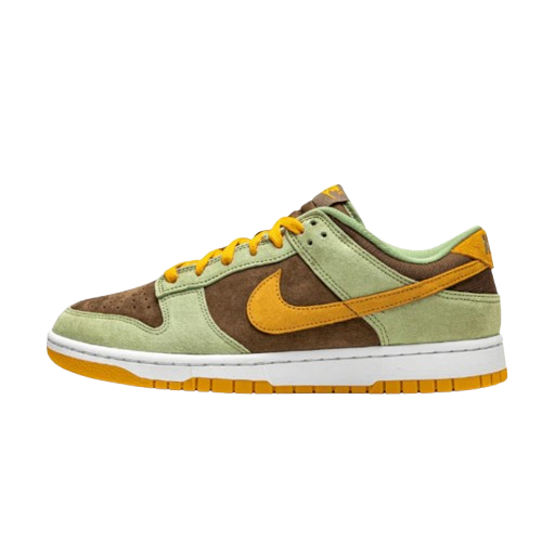 Nike Dunk Low Olive Brown Orange