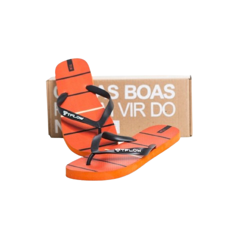 Chinelo Flip Flop Lonkee Laranja