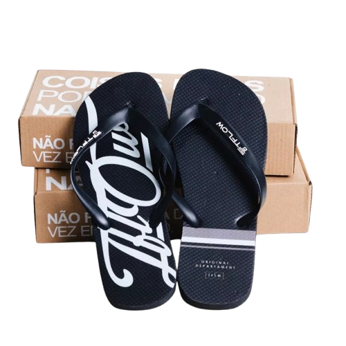 Chinelo Flip Flop Lavhier Preto