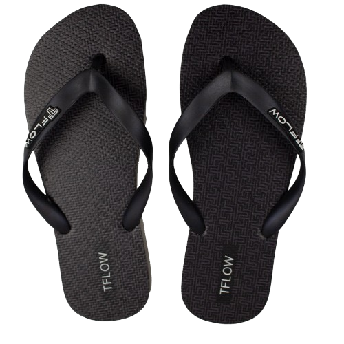 Chinelo Flip Flop Labirinto Tflow Preto/cinza