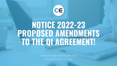 Notice 2022-23 Proposed Amendments to the QI Agreement!